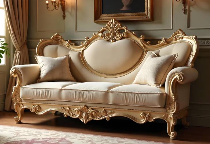 Artful Elegance Antique Furniture in Luxurious Settings